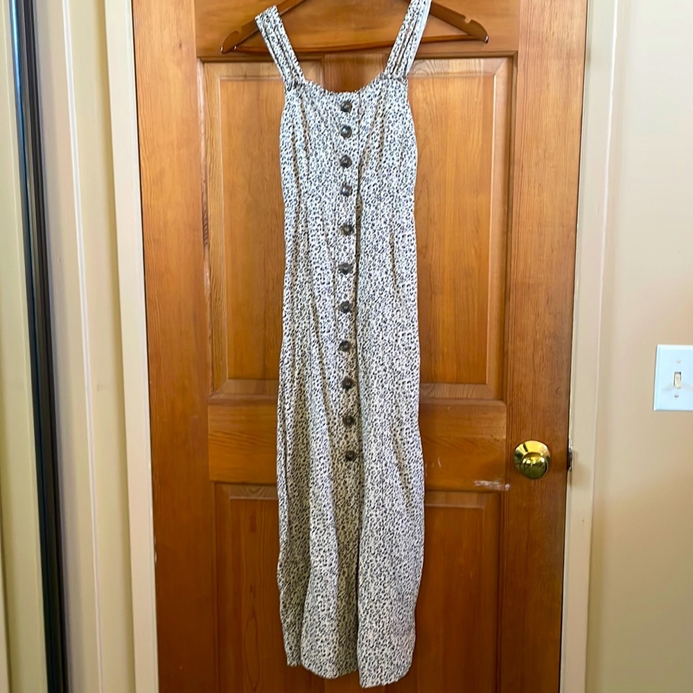 Leopard Print Summer Dress